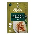 Simply Organic Vegetarian Brown Gravy Mix - Certified Organic, Vegan, Kosher | 1 Ounce (Pack of 12)