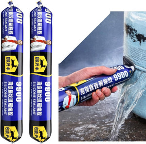 simplybeaut 2 packs of 9900 waterproof silicone sealant adhesive 1500 ml