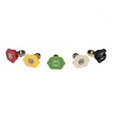 Simpson 3600 PSI 1/4" Quick Connect Pressure Washer Nozzle Set, 5-Pk, 80145