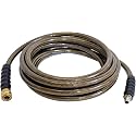 Simpson 50ft, 3/8" 4500 PSI Monster Cold Water Pressure Washer Hose, 41028