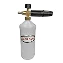 Simpson Pressure Washer Foam Cannon, 1/4" Quick Connect, 1 Liter, 80271