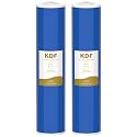 SimPure 20" x 4.5" Whole House GAC Carbon and KDF Water Filter Cartridge