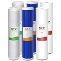 SimPure 3-Stage 20" x 4.5" Whole House Water Filter Replacement