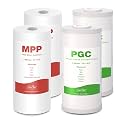 SimPure 2-Stage 10" x 4.5" Whole House Water Filter Replacement