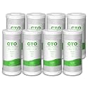 SimPure 5 Micron 10" x 4.5" CTO Carbon Whole House Water Filter Cartridge