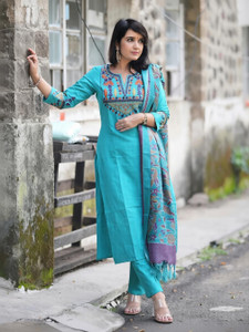 SIMRAN FASHION Printed Kurta Palazzo Dupatta
