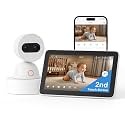 Simsky Baby Monitor with Camera and Audio, 4MP Camera,7" Touch Screen