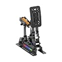 SIMSONN PRO X Ultra Sim Racing Pedals PC Racing Simulator Load Cell HE Hydraulic Pedals Support Haptic Reactor (PRO X Ultra Clutch Pedal)