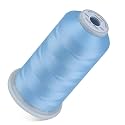 Simthread Glow in Dark Thread 2500 Yards 30WT Blue