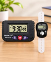Simxen Digital Black Clock