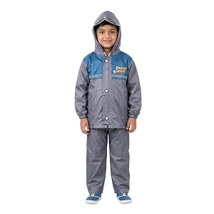 sincerity raincoat suit for boys and girls hooded jacket