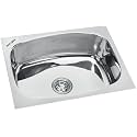 Kitchen Sink Splash Medium 20 in X 17 in X 8 in MATT Finish Single Bowl 304 Grade Stainless Steel
