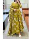 Sindrella Floral Print Embellished Anarkali Kurta Bottom