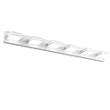 SineRise LED Modern Bathroom Vanity Light Fixtures, Modern Acrylic Bathroom Wall Lighting Fixtures Over Mirror, 6-Light, 48-Inch, White, 100%-0% White