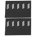SING F LTD 10Pcs Intercom Side Cable Connector Stickers Compatible with Motorola XPR3300 XPR3500
