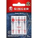 Singer Denim Machine Needles, Size 100/16, 3-Pack