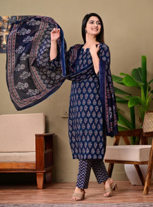 SINGH ENTERPRISES Printed Kurta Salwar Dupatta