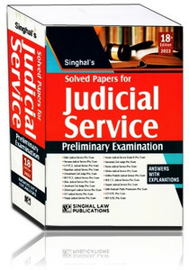 Singhals Solved Paper For Judicial Service Edition
