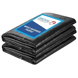 singhal weed mat 1 meter x 3 mtr 110 gsm garden weed fabric heavy-duty weed block gardening mat agriculture eco-friendly weed control bed gardening mat