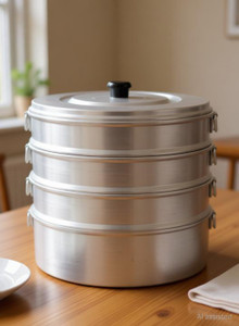 singla vpsk momos steamer no 8having 4tierused for only home 40 momos bakedatonetime aluminium steamer 4 l