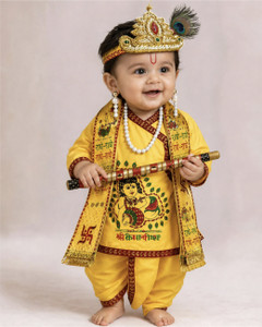 SinglaCostume KRISHNA DRESS Kids Costume Wear