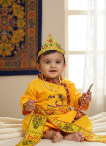 SinglaCostume KRISHNA Kids Costume Wear