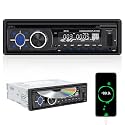 Single Din Car Radio CD Player,Car DVD Player with Bluetooth Hands-Free Calling Car Stereo MP3 Car Player Car Audio Receivers with AM/FM Radio,VCD,DVD,USB/SD Card/AUX-in MP3