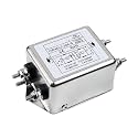 Single-Phase AC Power Filter CW3 CW4L2 10A 20A 30A-S/T AC220V Double-Stage Filtering(CW4EL2-30A -S 30A Bolt Type)