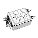 Single-Phase AC Power Filter CW3 CW4L2 10A 20A 30A-S/T AC220V Double-Stage Filtering(CW4L2-10A -S 10A Bolt Type)