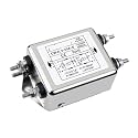 Single-Phase AC Power Filter CW3 CW4L2 10A 20A 30A-S/T AC220V Double-Stage Filtering(CW4L2-20A -S 20A Bolt Type)