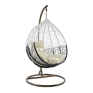Single Seater Swing Chair with Stand for