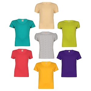 SINI MINI Sinimini Girls Half Sleeve Cotton