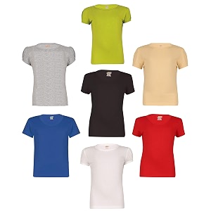 SINI MINI Sinimini Girls Half Sleeve Cotton