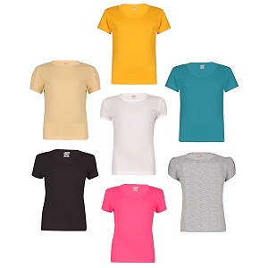 SINI MINI Sinimini Girls Half Sleeve Cotton