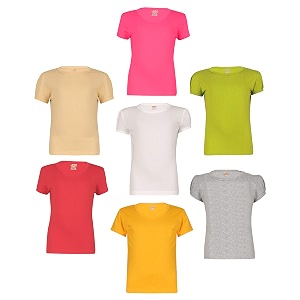 SINI MINI Sinimini Girls Half Sleeve Cotton