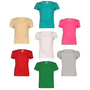 SINI MINI Sinimini Girls Half Sleeve Cotton