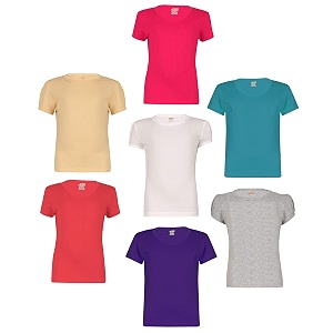 SINI MINI Sinimini Girls Half Sleeve Cotton