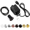 Sink Top Air Switch Kit Garbage Disposal Part by CLEESINK (SHORT/2.5", Oil Rubbed Bronze)