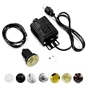 Sink Top Air Switch Kit Garbage Disposal Part by CLEESINK (SHORT/2.5", Brushed Gold)