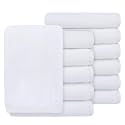 SINLAND Microfiber Facial Cloths Fast Drying Washcloth 12inch x 12inch Absorbent Face Wash Cloth Soft Makeup Remover Cloths