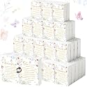 Sinmoe 120 Pack Funeral Tissues 3 Ply Pocket Travel Size Poem, Floral
