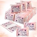 Sinmoe 60 Pack Pocket Tissues Travel Christian, 3 Ply, Bird