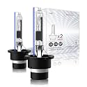 Sinoparcel D2R HID Headlight Bulb 8000K Ice Blue 2PCS
