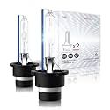 Sinoparcel New D2S HID Headlight Bulb 8000K Ice Blue 2PCS