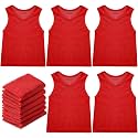 Sintege 12 Pcs Soccer Pinnies Pennies Youth Adult