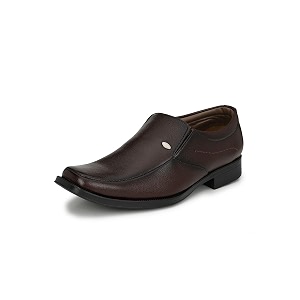 SIR CORBETT Faux Leather Formal Shoes for