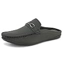 SIR CORBETT Leather Back Open Loafers Shoes