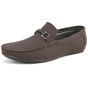 SIR CORBETT Leather Loafers for Men Size