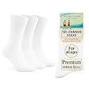Sir Johnson Socks White School Socks for