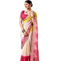 SIRIL Women39s Chiffon Bandhani Printed Saree Sequence